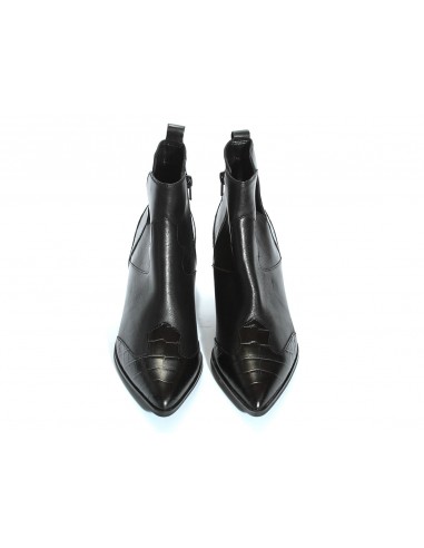 Stylowe kowbojki ze skóry naturalnej